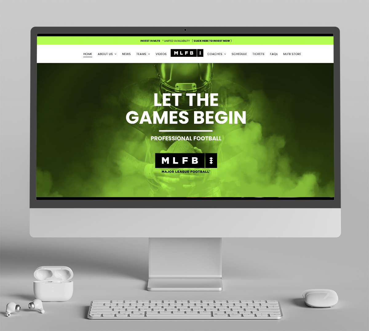 Major League Football — featured project artwork