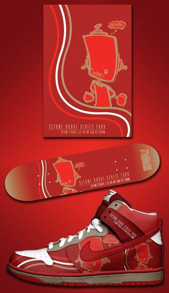 Nike Skateboarding Robot Series — project artwork 5